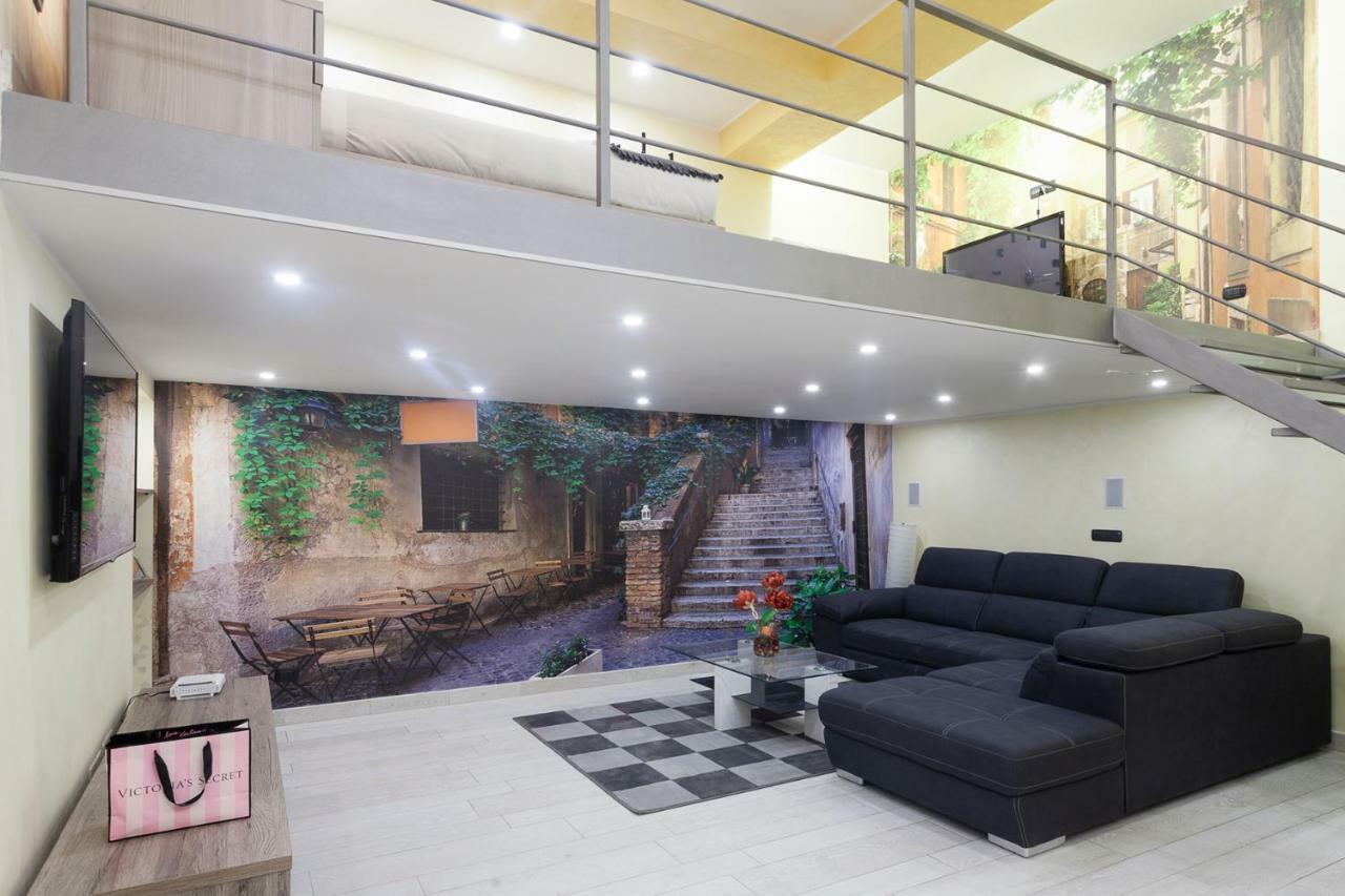 Trastevere Charming Loft Řím Exteriér fotografie